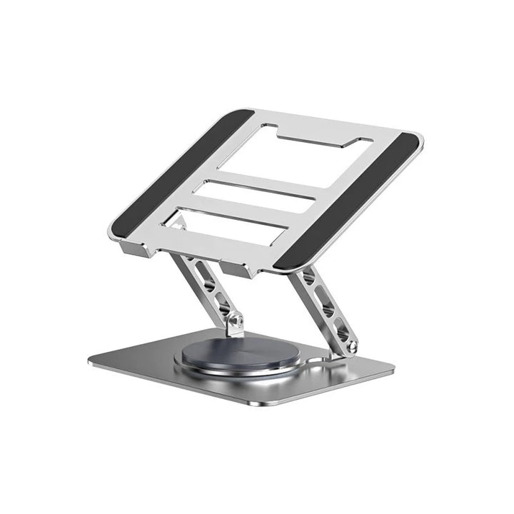 360 Rotating Aluminum Alloy Adjustable Desk Laptop Stand for Macbook Air Pro Foldable Soporte Notebook Desktop Holder Accessory