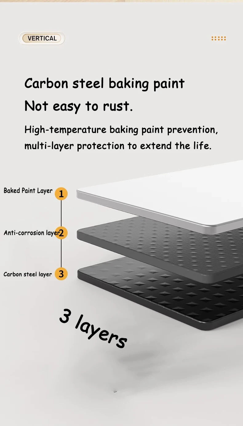 Telescopic Under Table Storage Rack Metal Cable Management Tray Home Office Desk Wire Organizer No Punching Storage Accessories